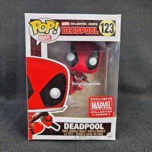 Funko Pop! Marvel Deadpool #123 Collector’s Corps Exclusive